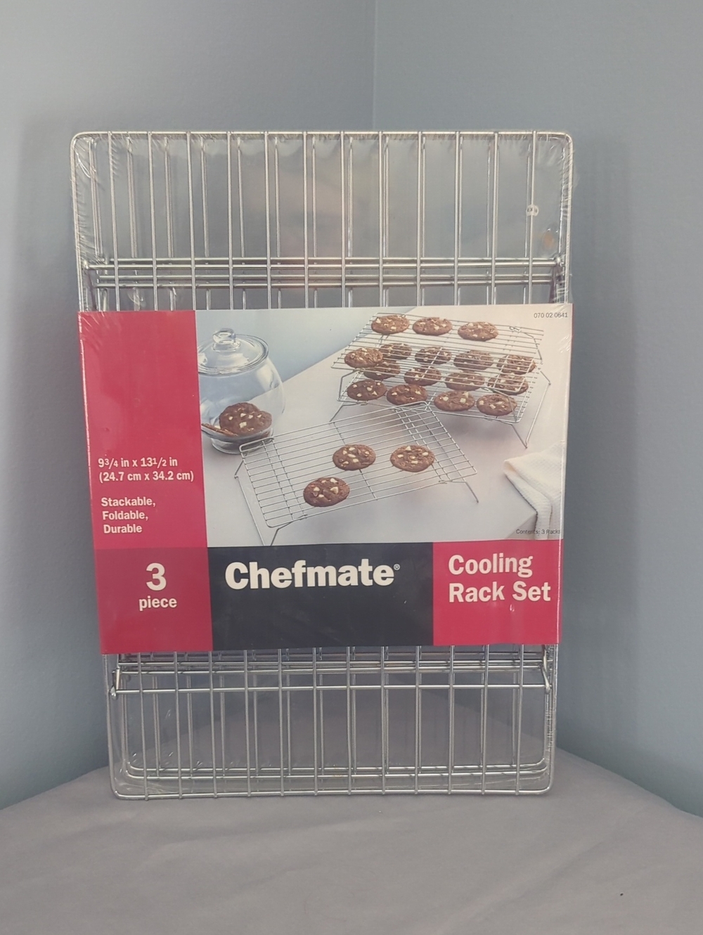 Cooling/Baking Rack Chefmate 3-Piece Set Of Wire Racks
